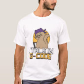 Ik praat in G-code 3D-printer Grappig T-shirt (Voorkant)