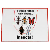 Ik praat liever over insecten entomologen groot cadeauzakje (Voorkant)