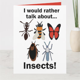 Ik praat liever over insecten entomologen kaart