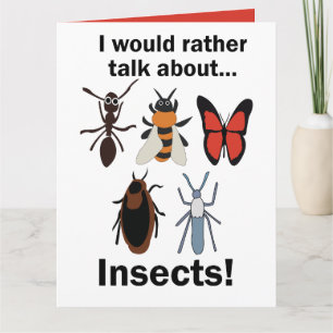 Ik praat liever over insecten entomologen kaart