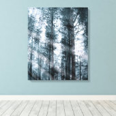 Ik praat met de Trees... Canvas Afdruk (Insitu (Houten vloer))