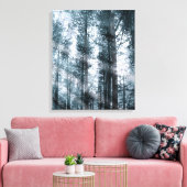 Ik praat met de Trees... Canvas Afdruk (Insitu (Woonkamer))