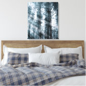 Ik praat met de Trees... Canvas Afdruk (Insitu (Slaapkamer))