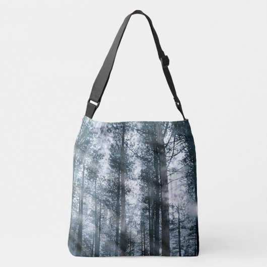 Ik praat met de Trees... Crossbody Tas (Achterkant)