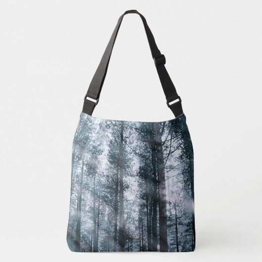 Ik praat met de Trees... Crossbody Tas (Voorkant)