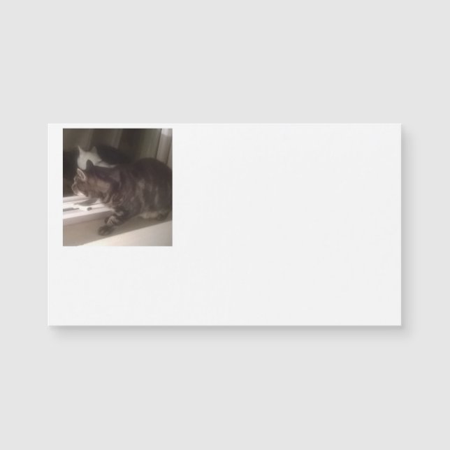 Ik praat niet met je Dave Magnetic Visitekaartjes (Voorkant)