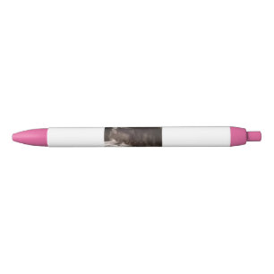 Ik praat niet met u Dave Pink Trim Pen. Zwarte Inkt Pen