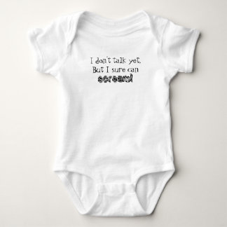 Ik praat nog niet met Baby Romper