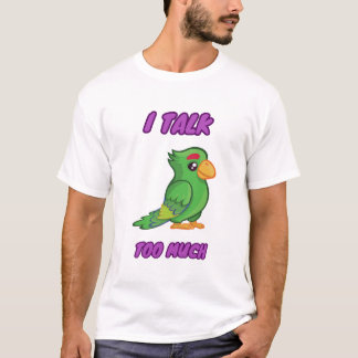 Ik praat te veel t-shirt