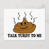 Ik praat tegen me. briefkaart (Voorkant)