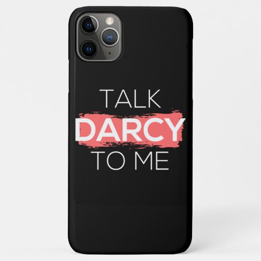 Ik praat tegen mij over Darcy. Case-Mate iPhone Case (Achterkant)