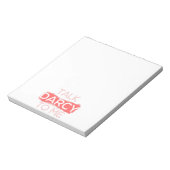 Ik praat tegen mij over Darcy. Notitieblok (Linkerzijde)