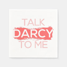 Ik praat tegen mij over Darcy.