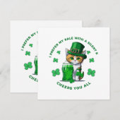 Ik Prefereer Mijn Kool Met Een Stille K Grappige B Kaart (Voorkant / Achterkant)