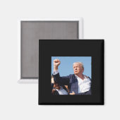 Ik! President Trump Magneet (Voorkant / Achterkant)