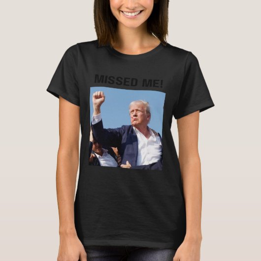 Ik! President Trump T-shirt (Voorkant)