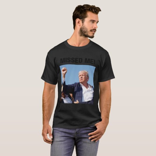 Ik! President Trump T-shirt (Voorkant volledig)