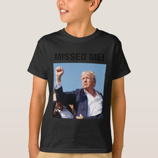 Ik! President Trump T-shirt (Voorkant)