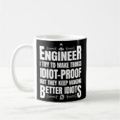 Ik probeer Dingen Idioot-proof Engineer te maken Koffiemok (Links)