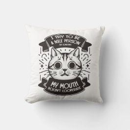 Ik probeer een aardige persoon te worden kussen