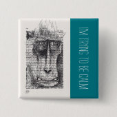 Ik probeer kalm te worden in de Button van het jaa (Voorkant)