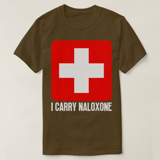 Ik probeer naloxon 13 t-shirt (Design voorkant)