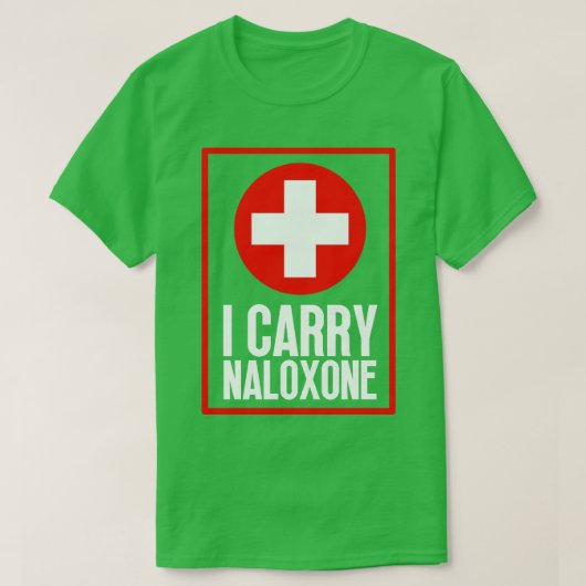 Ik probeer naloxon 15 t-shirt (Design voorkant)