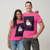 Ik probeer toch Catstronaut T-shirt (Unisex)