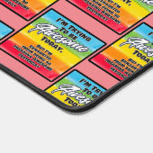 Ik probeer vandaag Geweldige te zijn Bureaumat (Hoek)