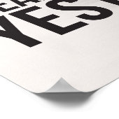 Ik probeer vandaag geweldige te zijn, maar ik ben  poster (Hoek)