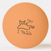 Ik probeerde Cat Ping Pong Ball (Achterkant)
