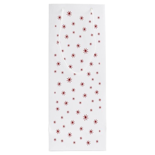 Ik probeerde een grappig citaat te draaien wijn cadeautas (Achterkant)