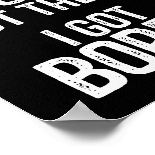 Ik probeerde goed te zijn, maar toen werd ik gepre poster (Hoek)