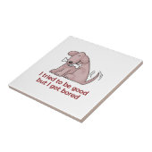 IK PROBEERDE GOED TE ZIJN TEGELTJE (Zijkant)