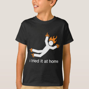 ik probeerde het thuis - ik doe al mijn eigen t-shirt
