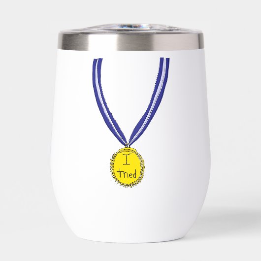 Ik probeerde medaille (Voorkant)