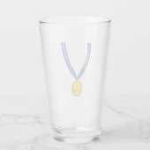 Ik probeerde medaille glas (Achterkant)