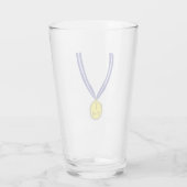 Ik probeerde medaille glas (Achterkant)