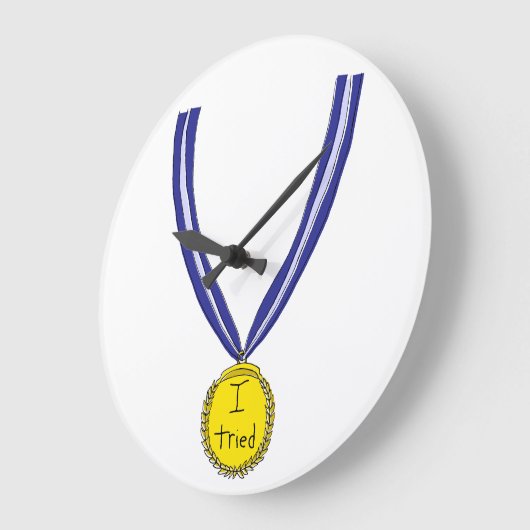 Ik probeerde medaille grote klok (Hoek)