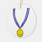 Ik probeerde medaille keramisch ornament (Links)