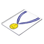 Ik probeerde medaille notitieboek (Linkerzijde)