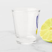 Ik probeerde medaille shot glas (Links)