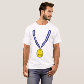 Ik probeerde medaille t-shirt (Voorkant volledig)