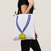 Ik probeerde medaille tote bag (Dichtbij)