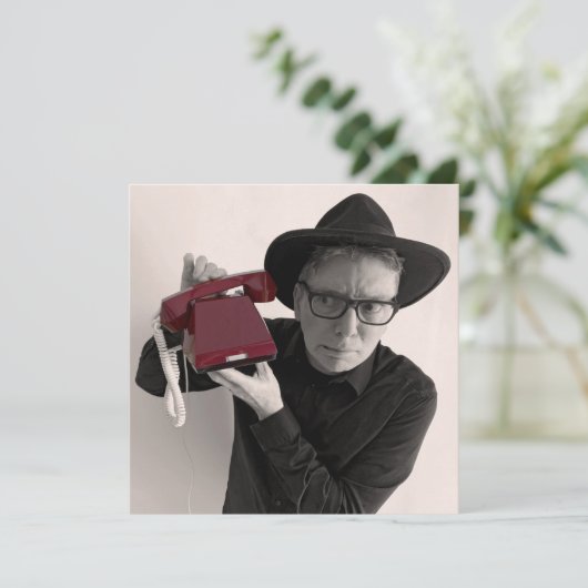 Ik probeerde te bellen kaart (Staand voorkant)