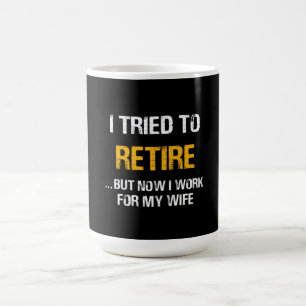 Ik probeerde terug te komen, maar nu werk ik voor koffiemok