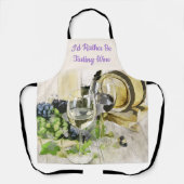 Ik proef liever wijn schort (Voorkant)