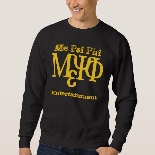 Ik Psi Phi Black Sweatshirt (Voorkant)