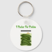 Ik pucker voor Pickles Sleutelhanger (Achterkant)