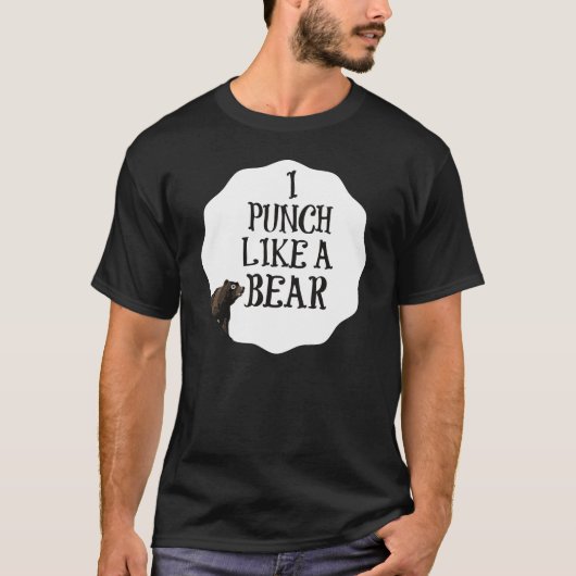 IK PUNCH ALS EEN BEER T-SHIRT (Voorkant)
